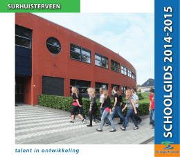 SCHOOLGIDS 2014-2015 - Scholenopdekaart.nl