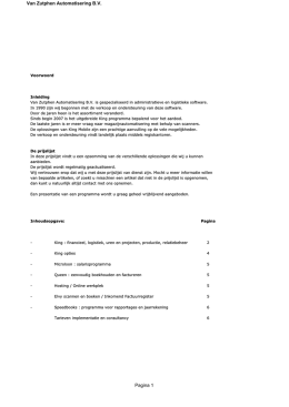 prijslijst 2014-07 - Van Zutphen automatisering