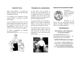 Club brochure 2014 (PDF) - Aikikai Theo Walravens Ternat