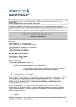 Verslag vergadering 21 januari 2014 (PDF, 131 kB)
