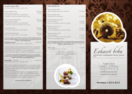 Kerstmenu&acute;s 2014-2015