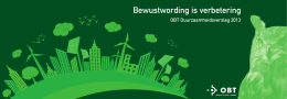 Bewustwording is verbetering