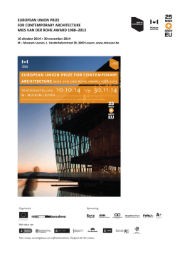 european union prize for contemporary architecture