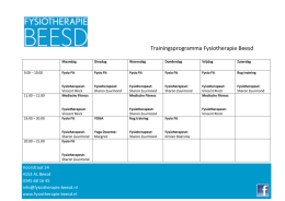 Les Rooster Fysiotherapie Beesd