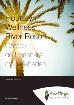 Houttuyn Wellness River Resort Houttuyn Wellness River Reso