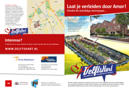 bekijk de brochure - DelftsHart, Delft