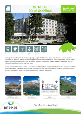 St. Moritz Hotel Stahlbad
