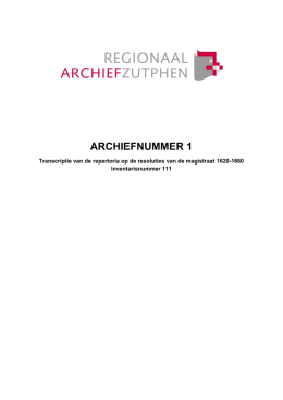 001 Repertorium 1620 1660 Inv.nr. 111