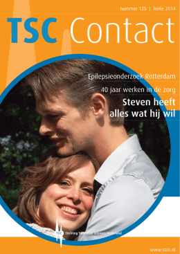 TSC Contact 125 - Stichting Tubereuze Sclerosis Nederland