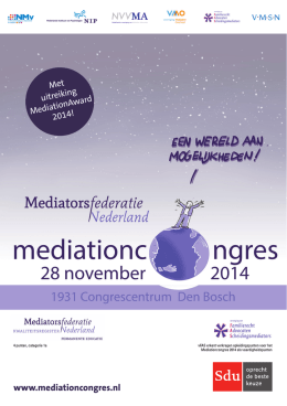 Mediationcongres 2014
