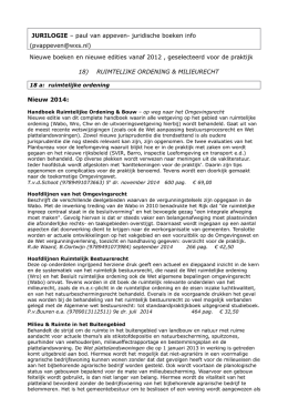 18.a Ruimtelijke ordening