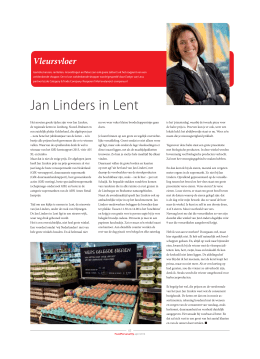 April 2014: Jan Linders in Lent - CT
