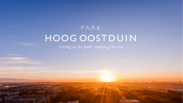 Download brochure - Park Hoog Oostduin