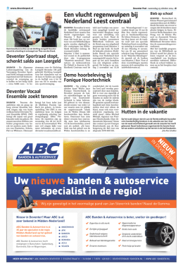 Deventer Post - 29 oktober 2014 pagina 18