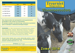 Brochure vleesveevoeders