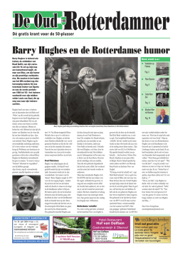 Barry Hughes en de Rotterdamse humor - De Oud