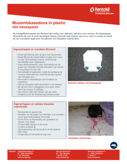 Muizenlokaasdoos in Plastic (BE-NL)