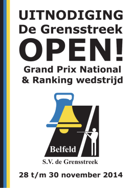 De Grensstreek OPEN - SV Doeltreffers Landgraaf