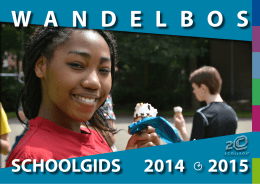 SCHOOLGIDS 2014 2015