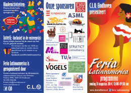 Onze sponsoren - CLO Eindhoven