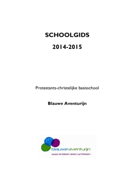 SCHOOLGIDS 2014-2015
