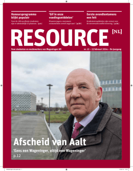 Nr. 12 - 13 februari 2014 - Resource