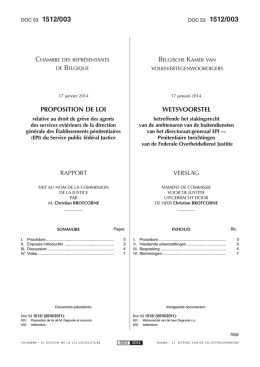 003 - La Chambre des repr&eacute;sentants de Belgique