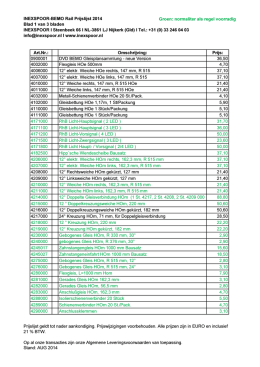 INEXSPOOR BEMO Railartikelenprijslijst 2014.xlsx