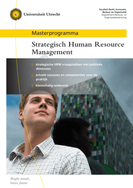 Strategisch Human Resource Management