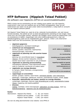 HTP Software (Hippisch Totaal Pakket)