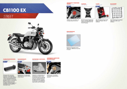 CB1100 EX - Honda motorfiets accessoires