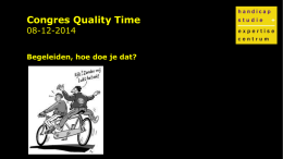 Presentatie Begeleiding