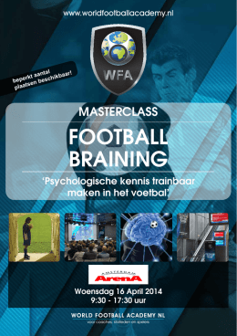 FOOTBALL BRAINING - World Football Academy Nederland