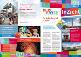 Lees hier de Piushaven InZicht