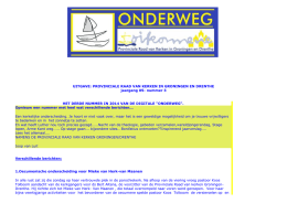 Onderweg 2014-03 - Provinciale raad van kerken Groningen en