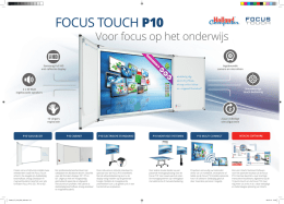 Brochure Focus Touch P10_EDU_NL_HCS_Certf style