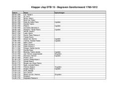 Klapper Jisp DTB 15 Begraven geref.1769-1817