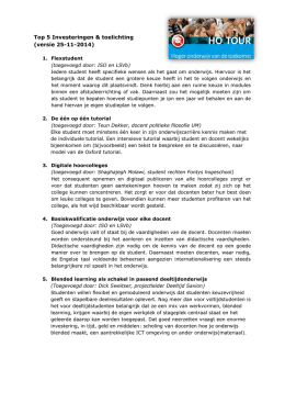 "Top 5 toelichting" PDF document | 1 pagina | 103