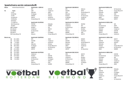 Klik hier voor het speelschema van zaterdag 4B