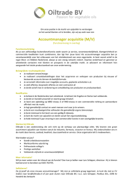 Accountmanager acquisitie (M/V)