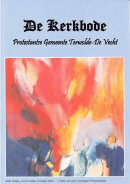 Lezen - Protestantse Gemeente Terwolde