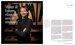 Jan Peters(54) is oprichter van jeansmerk Chasin