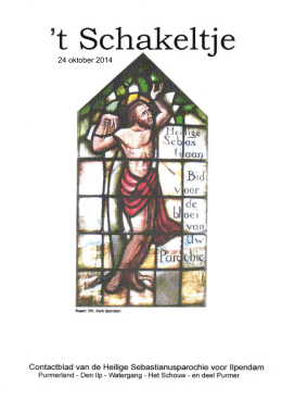 1 24 oktober 2014 - RK parochie Sint Sebastianus Ilpendam
