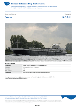 Brochure NL - BVA Nautic