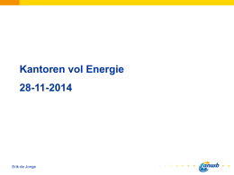 Presentatie ANWB De Ontmoeting