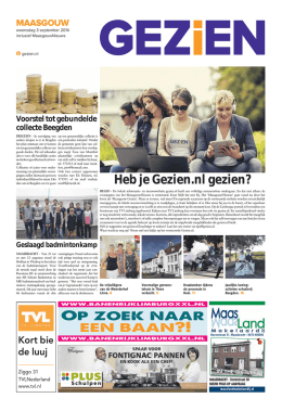 Week 36 - 3 september 2014