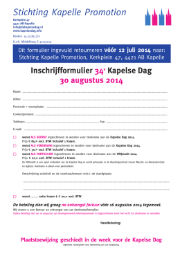 Stichting Kapelle Promotion