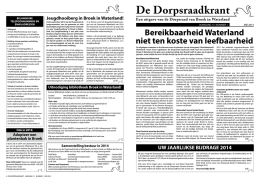 Download krant (mei 2014) - Dorpsraad Broek in Waterland