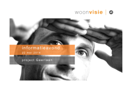 20140522 Presentatie Informatieavond project Geerlaan