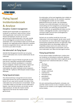 The Flying Squad - AdviSafe Risk Management